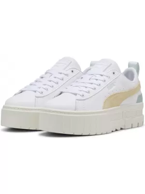 Pantofi de dama PUMA MAYZE LTH WN S 381983-51 PUMA ALB/MODERN MINT