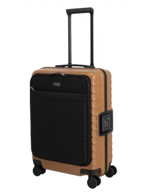 Valisa la bord TITAN Overseas S Front pocket CANION DE BRONZ