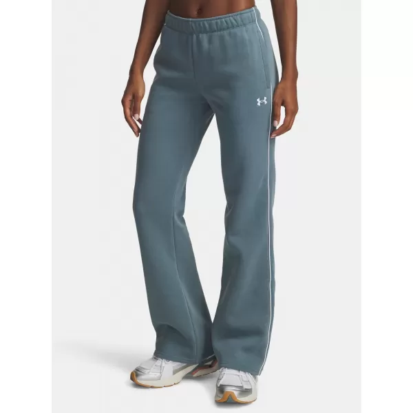  Pantaloni sport de damă UNDER ARMOUR UA RIVAL FLC PIPED PANT 6003711-587 ALBASTRU 