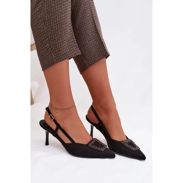  Sandale de dama BOTO ISMERIA 41661 NEGRU 