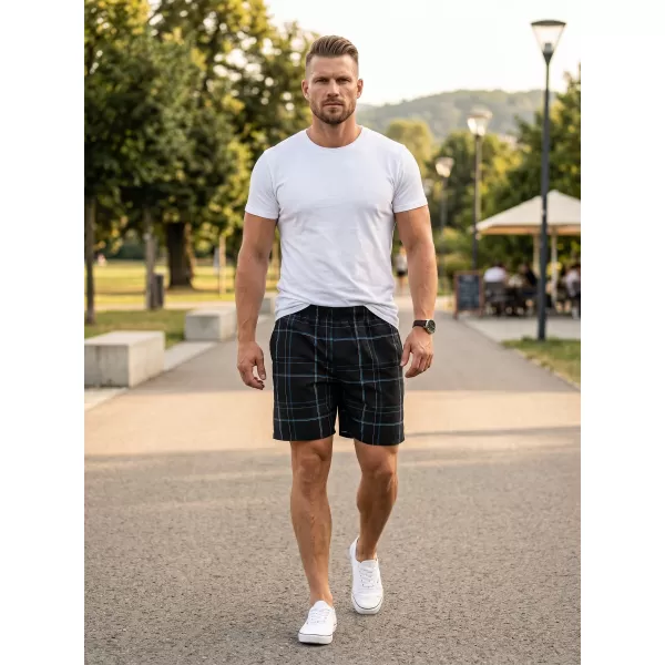  Pantaloni scurți pentru bărbați SAM 73 MS 712 NEGRU 