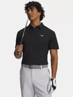Tricou pentru bărbați UNDER ARMOUR T2G PIQUE POLO 6012303-001 NEGRU