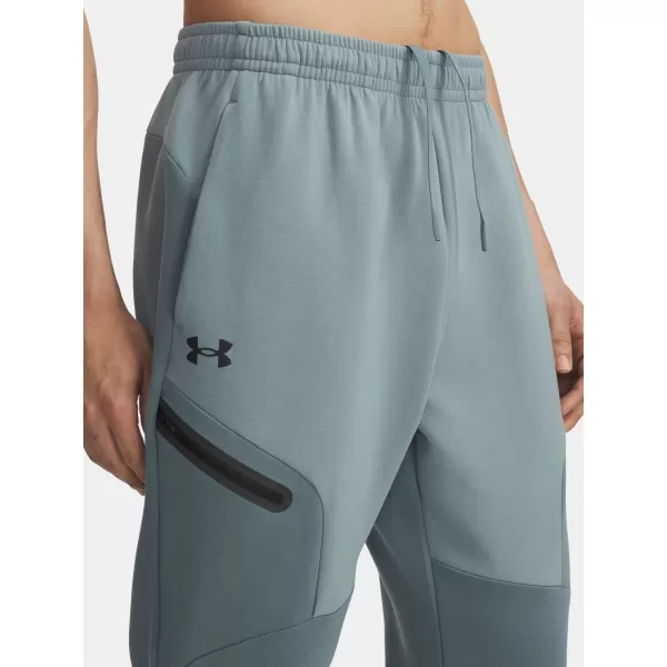  Pantaloni de trening pentru bărbați UNDER ARMOUR UA UNSTOPPABLE FLC JGR EU 1389353-587 ALBASTRU 