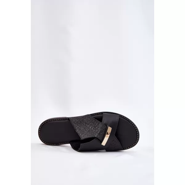  Papuci de damă VINCEZA 17385 NEGRU 