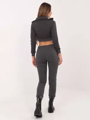 Pantaloni de trening pentru femei BASIC FEEL GOOD RV-DR-5040.09X GRI ÎNCHIS