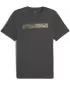 Tricou pentru bărbați PUMA TECH GRAPHIC TEE 688227-44 GRI ÎNTUNERIC