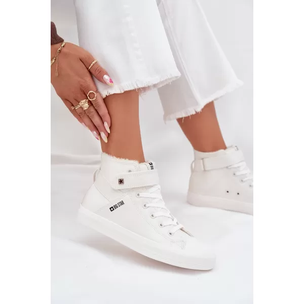  Adidași de damă BIG STAR V274541FW WHITE Pantofi Big Star 