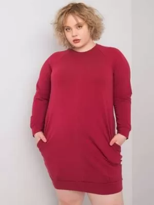 Rochie BASIC FEEL GOOD RV-SK-6296.99 BURGUNDIA