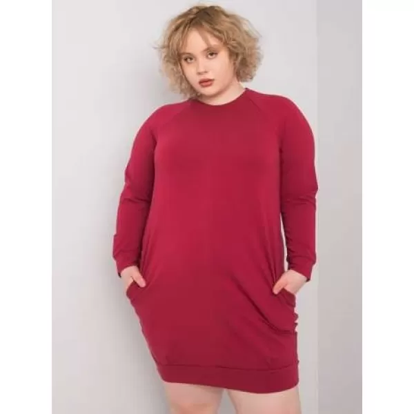  Rochie BASIC FEEL GOOD RV-SK-6296.99 BURGUNDIA 