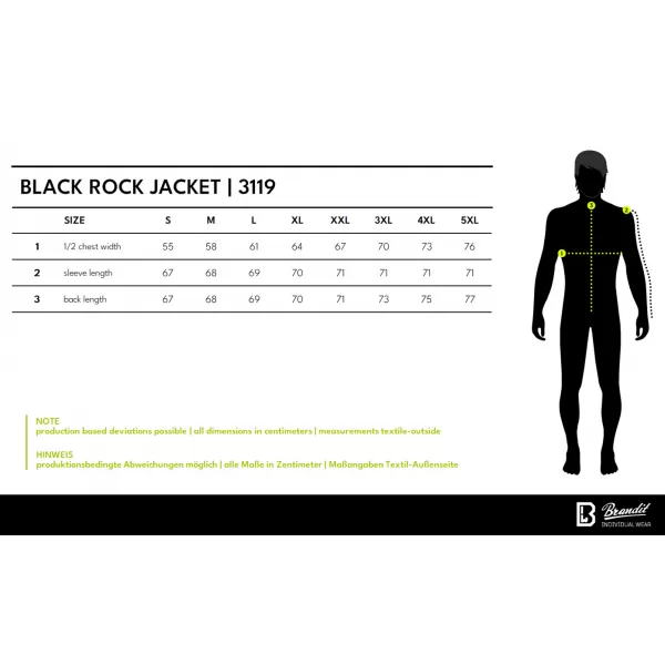  Jachetă pentru bărbați BRANDIT 3119 NEGRU 