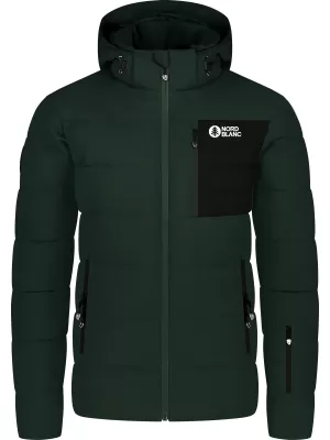 Geaca de iarna pentru barbati NORDBLANC BRAMBLE NBWJM8258 VERDE ÎNCHIS