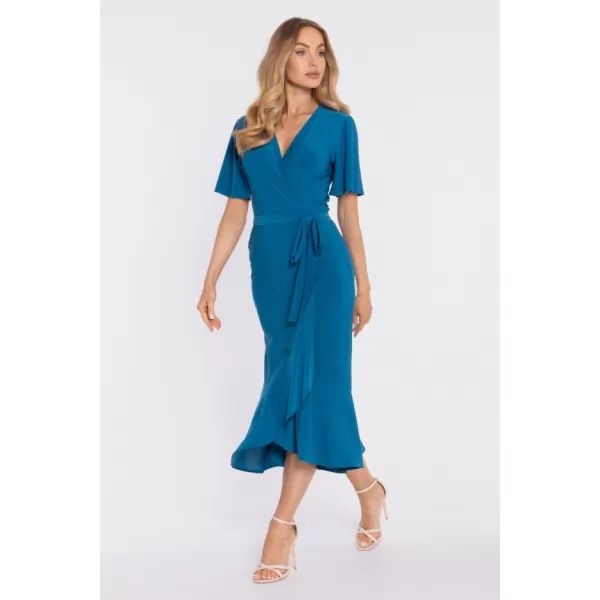  Rochie MOE M912 ALBASTRU OCEANIC 
