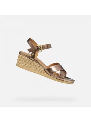 Sandale de dama GEOX ISCHIA CORDA G012728 BEJ