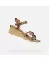 Sandale de dama GEOX ISCHIA CORDA G012728 BEJ