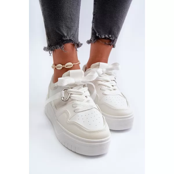  Adidași de damă BOTO MOUN 31366 ALB 