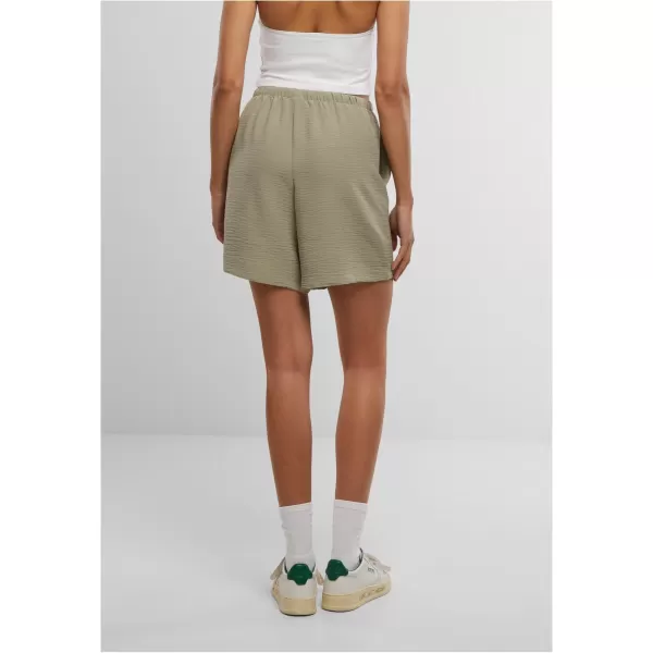  Pantaloni scurți de damă URBAN CLASSICS TB7522 MĂSLINE PALID 