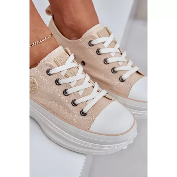  Adidasi de dama BIG STAR NN274127 BEJ Pantofi Big Star 