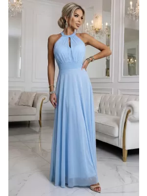 Rochie NUMOCO 662-1 ALBASTRU DESCHIS