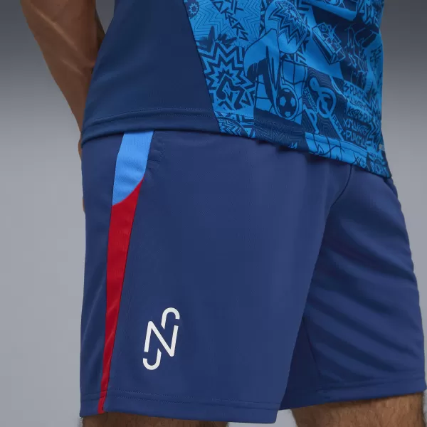  Pantaloni scurți pentru bărbați PUMA NEYMAR JR PLAYMAKER TRGSHORT 660316-10 BLAZING BLUE/ BLAZING BLUE/PUMA WHITE/ULTRA 