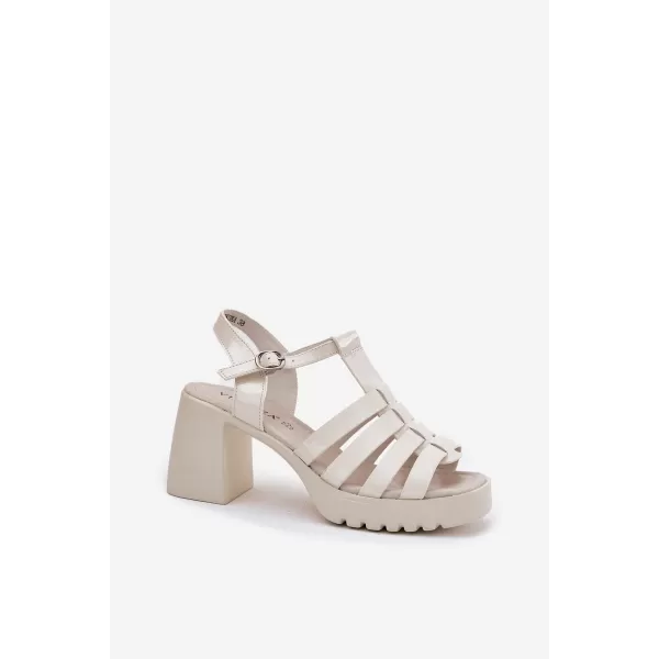 Sandale de dama VINCEZA 66621 BEJ 