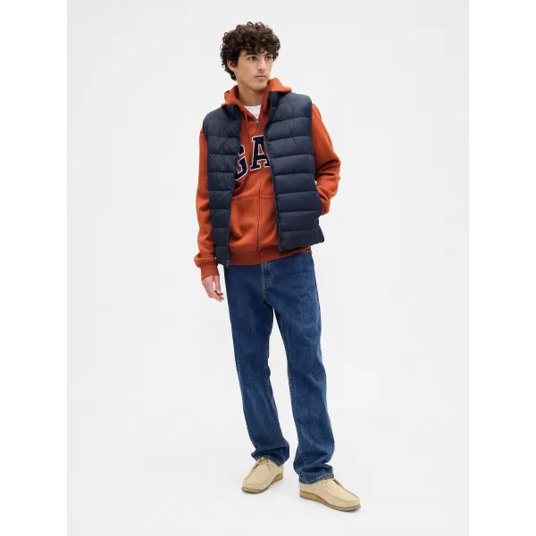  Hanorac pentru bărbați GAP LOGO HOODIE ZIP 674144-26 CONDIMENT DE CUPRU 