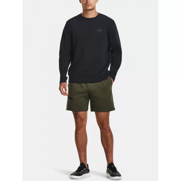  Hanorac pentru bărbați UNDER ARMOUR UA UNSTOPPABLE FLC CREW 1381688-001 NEGRU 