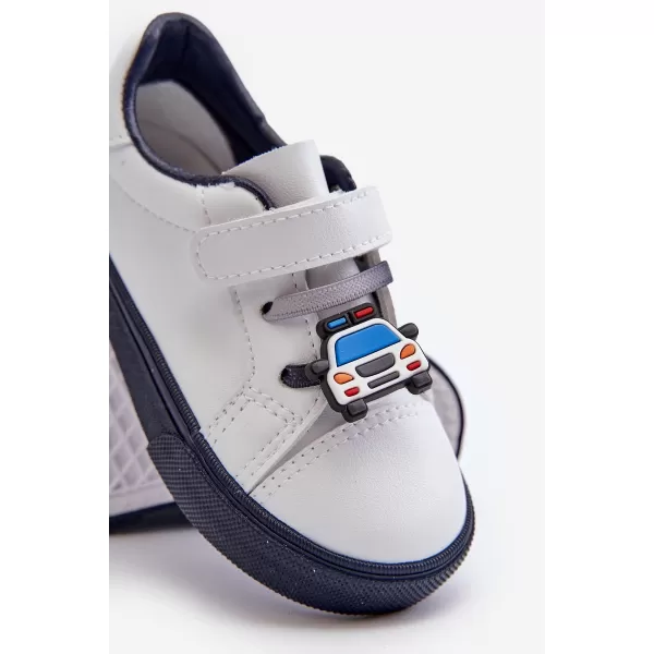  Adidași pentru copii BOTO PENNYN 32802 ALB/MARINIER 