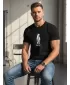 Tricou pentru bărbați DSTREET NX062R NEGRU