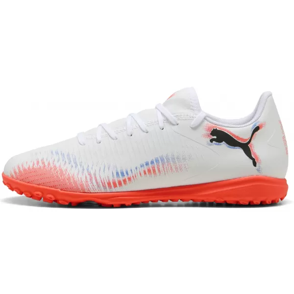  Cizme PUMA FUTURE 8 PLAY TT 108605-01 WHITE/ ALB/NEGRU PUMA/ROȘU STRĂLUCITOR 