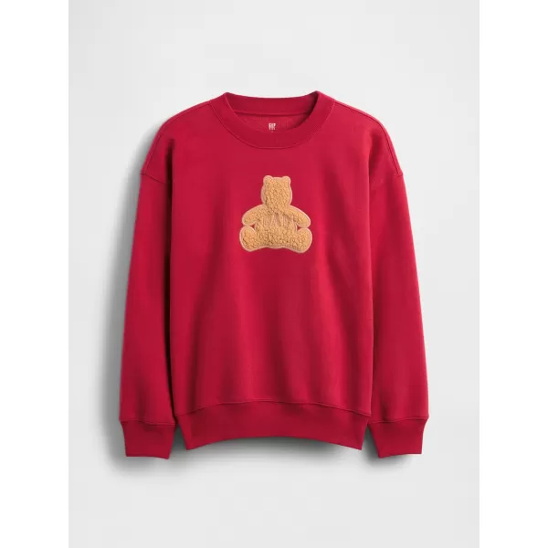  Hanorac pentru copii GAP CREW RELAXED SWEATSHIRT 844233-01 HERING 
