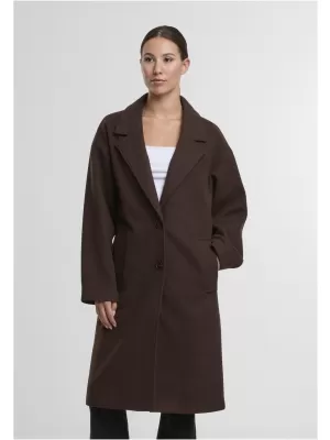Palton de damă URBAN CLASSICS TB6073 MARO CALD