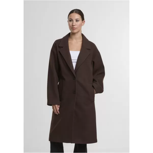  Palton de damă URBAN CLASSICS TB6073 MARO CALD 