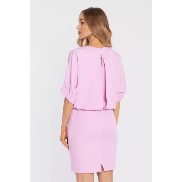  Rochie MOE M904 ROZ BOMBOANĂ 