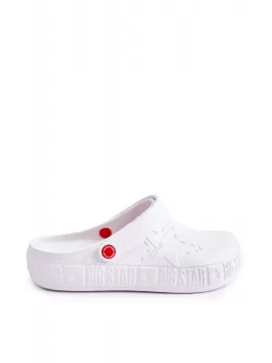 Papuci barbati BIG STAR II175003 WHITE Pantofi Big Star