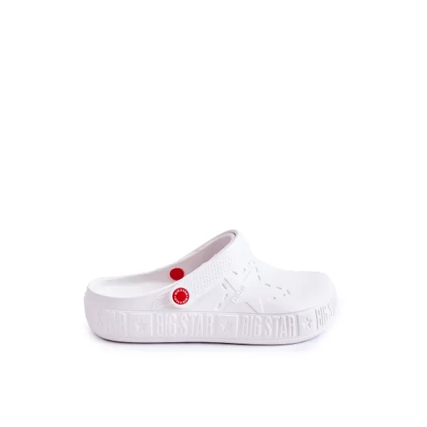  Papuci barbati BIG STAR II175003 WHITE Pantofi Big Star 