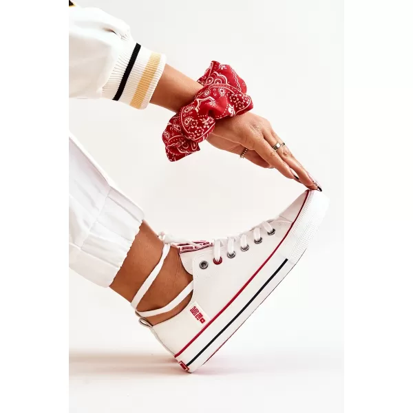  Adidași de damă BIG STAR JJ274123 WHITE Pantofi Big Star 