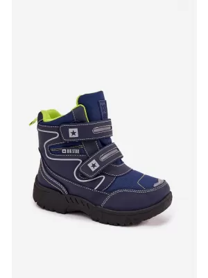 Cizme de zapada pentru copii BIG STAR OO374048 ALBASTRU Pantofi Big Star