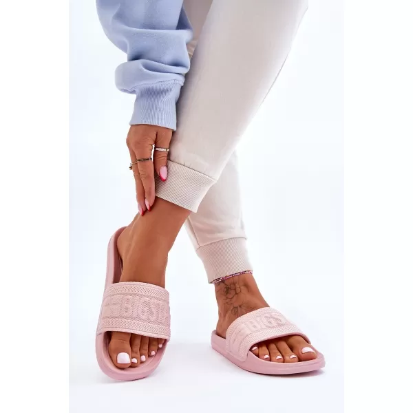  Papuci dama BIG STAR LL274A157 ROZ Pantofi Big Star 