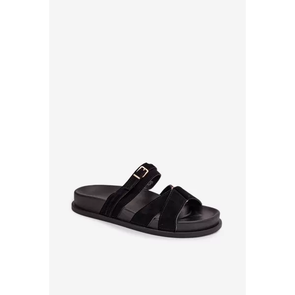  Papuci de damă BOTO SELORINA 41592 NEGRU 