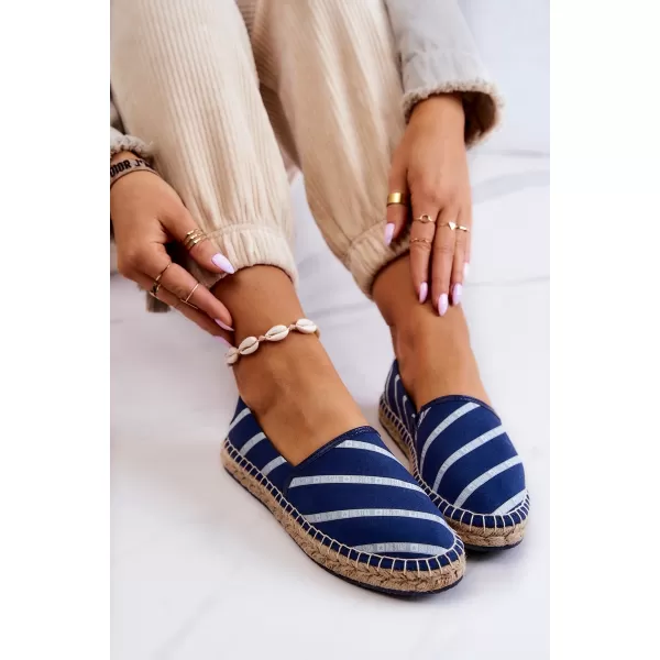  Pantofi dama BIG STAR JJ274960 NAVY Pantofi Big Star 