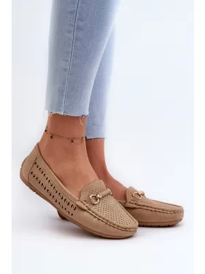 Mocasini de dama BOTO RASIRNA 31619 KAKI
