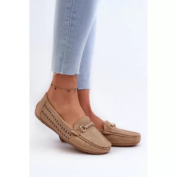  Mocasini de dama BOTO RASIRNA 31619 KAKI 