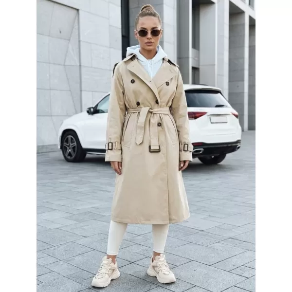  Palton de damă DSTREET TY5353 BEJ 
