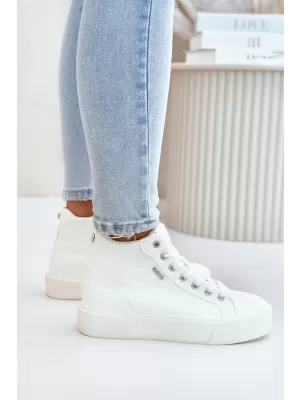 Adidasi de dama BIG STAR OO274A479 WHITE Pantofi Big Star