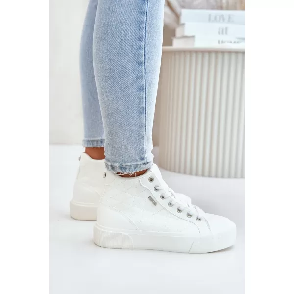  Adidasi de dama BIG STAR OO274A479 WHITE Pantofi Big Star 