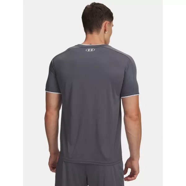  Tricou pentru bărbați UNDER ARMOUR M CHALLENGER TRAIN SS 6009875-025 GRI 