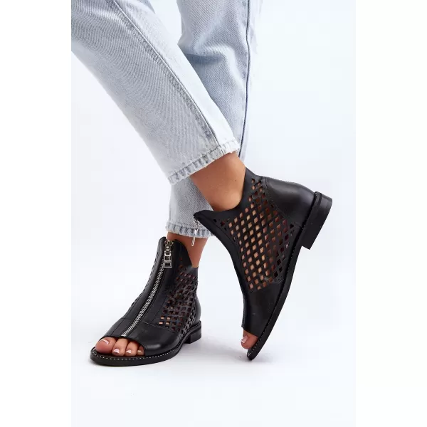  Sandale de dama ZAZOO 977/L NEGRU 