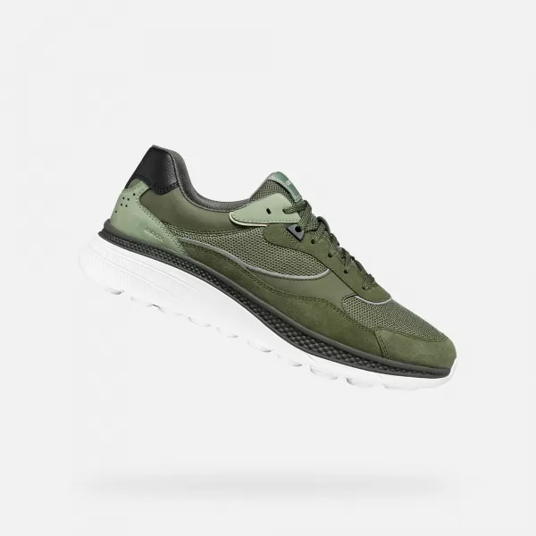  Adidași pentru bărbați GEOX SPHERICA ACTIF X1 G014566 KAKI 