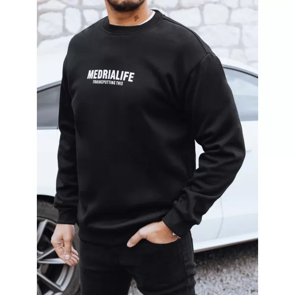  Hanorac pentru bărbați DSTREET BX5922 NEGRU 