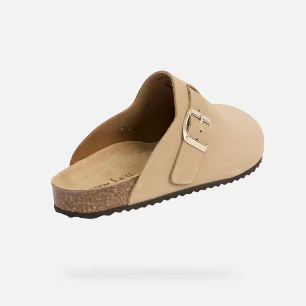  Papuci de damă GEOX BRIONIA G013083 BEJ 
